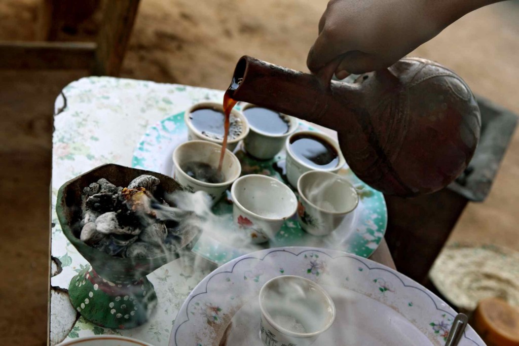 Bruno Zanzottera, cerimonia del caffè